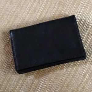 Leather Credit Card Holder/Organizer NWOT